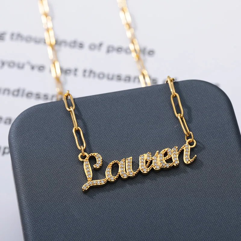 Customized Heart Personalized Name Necklaces & Pendants For Women Bling Jewelry Iced Out Initial Custom Stainless Steel Necklace
Customized Heart Personalized Name Necklaces & Pendants For Women Bling Jewelry Iced Out Initial Custom Stainless Steel Necklace