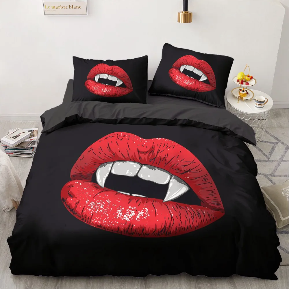 3D White Comforther Covers Custom Design Face Quilt Cover Sets Pillow Case 200*230cm Full Twin Double Size Halloween Bedding Set
3D White Comforther Covers Custom Design Face Quilt Cover Sets Pillow Case 200*230cm Full Twin Double Size Halloween Bedding Set