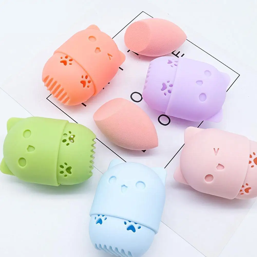 Portable Makeup Egg Storage Box Beauty Powder Puff Box Drying Cosmetic Holder Blender Silicone Case Blender Sponge Portable R7P5
Portable Makeup Egg Storage Box Beauty Powder Puff Box Drying Cosmetic Holder Blender Silicone Case Blender Sponge Portable R7P5