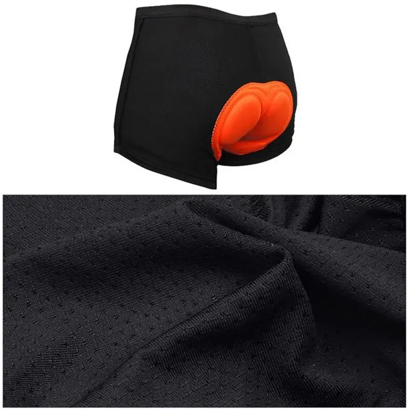 Unisex Comfortable Bicycle Pants Solid Cosplay Underwear Sponge Gel 3D Padded Bike Short Pants Cycling Shorts