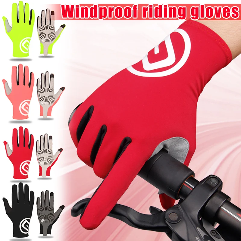 1 Pair Windproof Cycling Full Finger Gloves Touching Screen Anti-slip for Road Bike SM
1 Pair Windproof Cycling Full Finger Gloves Touching Screen Anti-slip for Road Bike SM