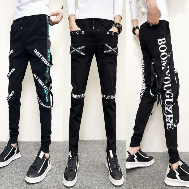 Letter Print Casual Jumpsuit Male Autumn Winter Korean Style Harem Pants Street Wear Pants Men Ankle Banded Jogging Pants Men
Letter Print Casual Jumpsuit Male Autumn Winter Korean Style Harem Pants Street Wear Pants Men Ankle Banded Jogging Pants Men