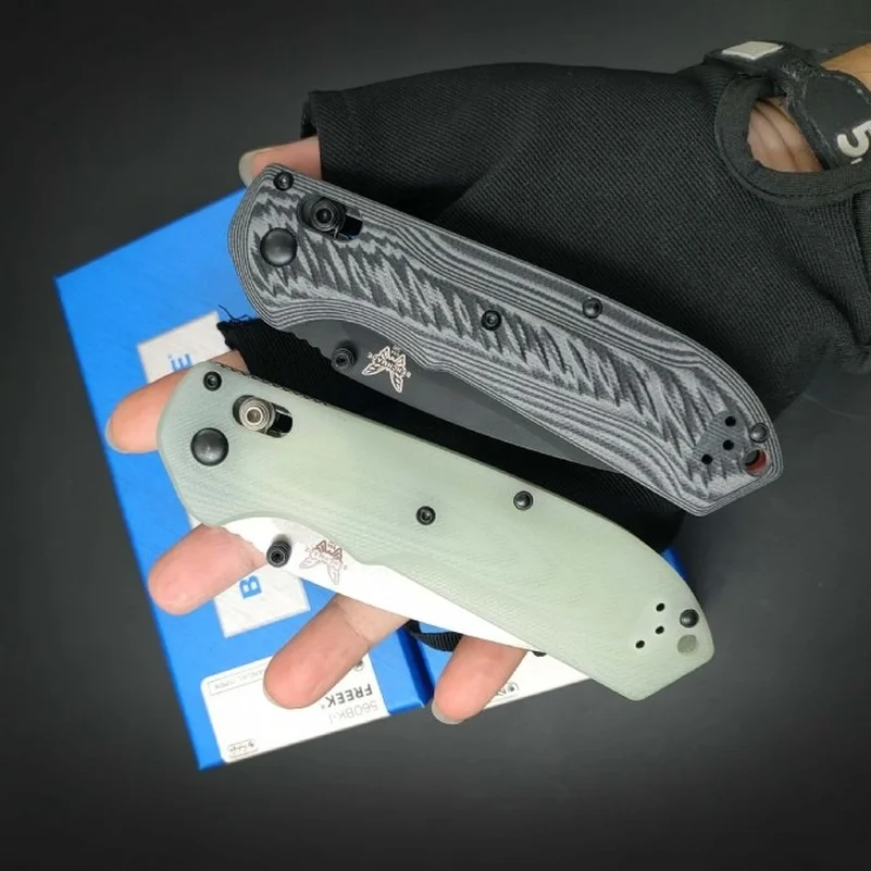 New Benchmade 560 Folding Knife High Hardness CMP-M4 Blade G10 Handle Outdoor Safety Self-defense Pocket EDC Tool
New Benchmade 560 Folding Knife High Hardness CMP-M4 Blade G10 Handle Outdoor Safety Self-defense Pocket EDC Tool