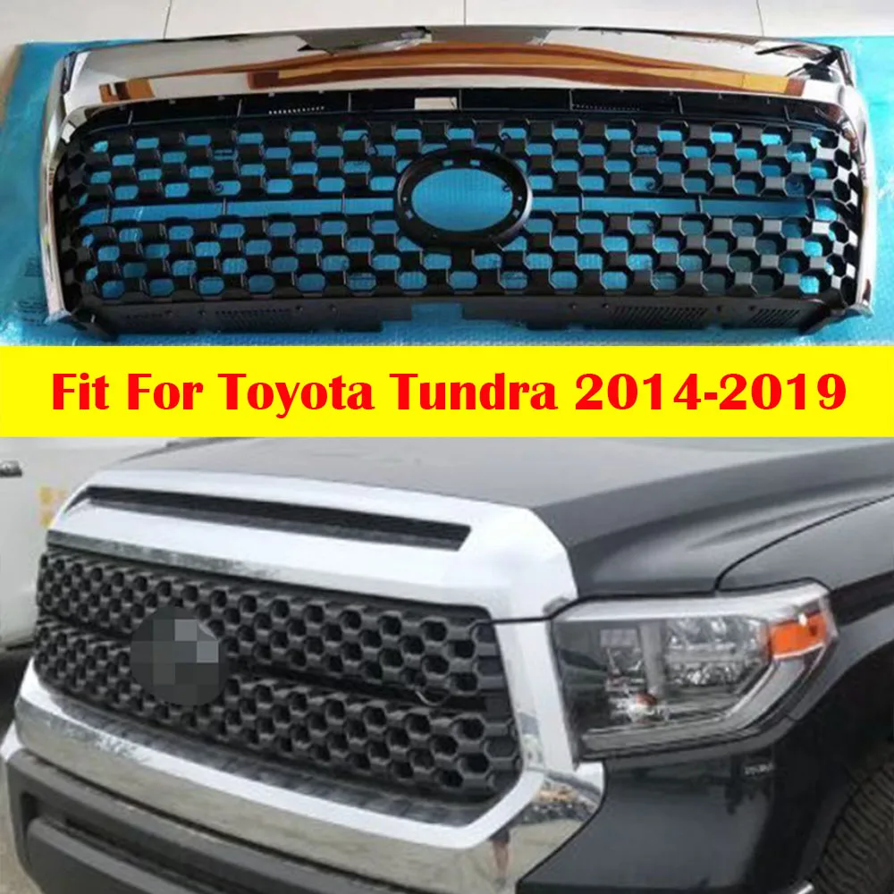 Car Styling Front Grille ABS Plastic Grill For Toyota Tundra 2014-2019 Racing Grill Grille Bumper Mask Cover Auto Parts
Car Styling Front Grille ABS Plastic Grill For Toyota Tundra 2014-2019 Racing Grill Grille Bumper Mask Cover Auto Parts