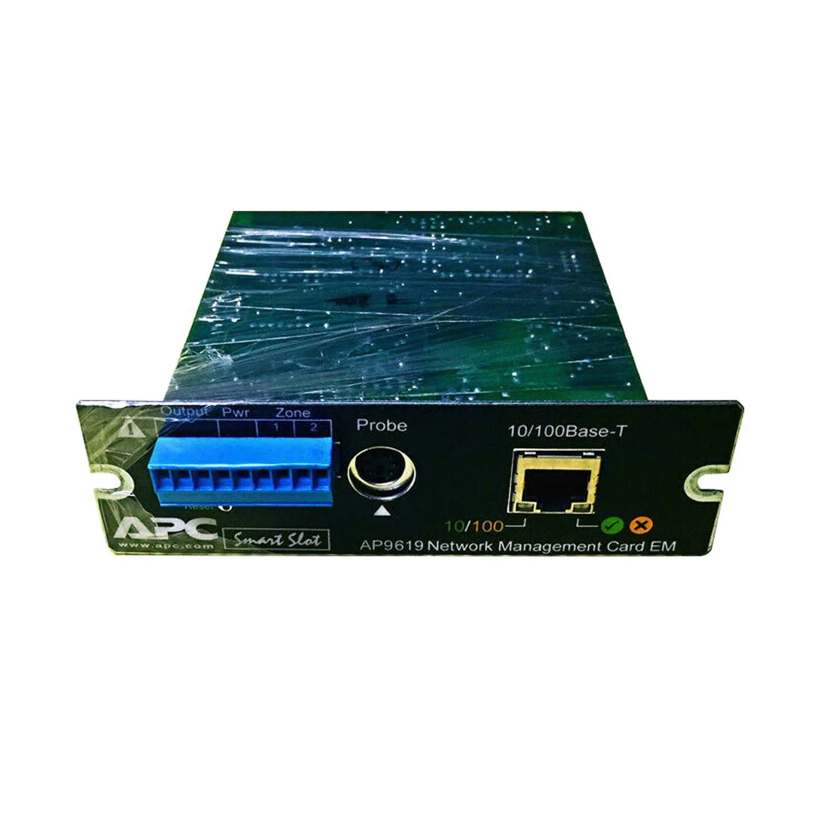 Management Adapter/Card For APC Smart Slot AP9619 UPS Network Management Card EM Tested Board 10/100 Ethernet (RJ-45) 2022 New
Management Adapter/Card For APC Smart Slot AP9619 UPS Network Management Card EM Tested Board 10/100 Ethernet (RJ-45) 2022 New