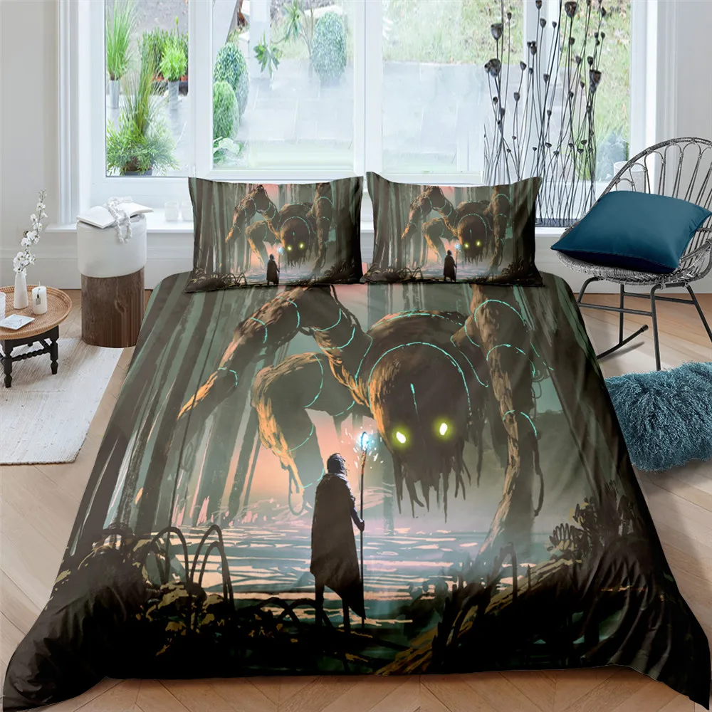 Bo Niu 3D Spider Print Bedding Set Washable King Queen Twin Full Single Duvet Cover With Pillowcase For Bedroom Decoration
Bo Niu 3D Spider Print Bedding Set Washable King Queen Twin Full Single Duvet Cover With Pillowcase For Bedroom Decoration
