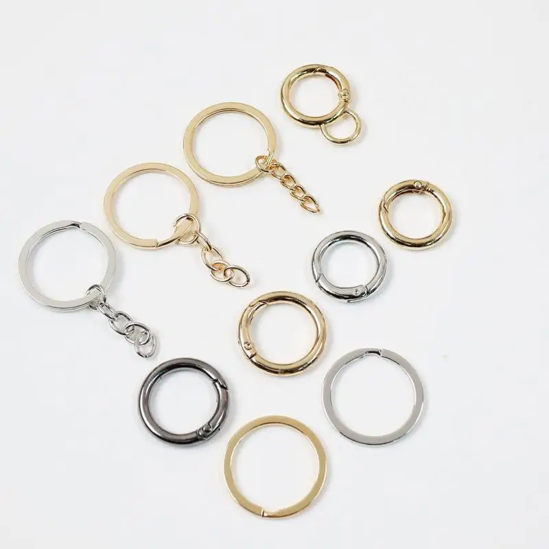 Diy Jewelry Supplies Charms Buckles For Handmade Key Chain Buckle Luggage Bag Accessories Metal Ring Round Buckle
Diy Jewelry Supplies Charms Buckles For Handmade Key Chain Buckle Luggage Bag Accessories Metal Ring Round Buckle