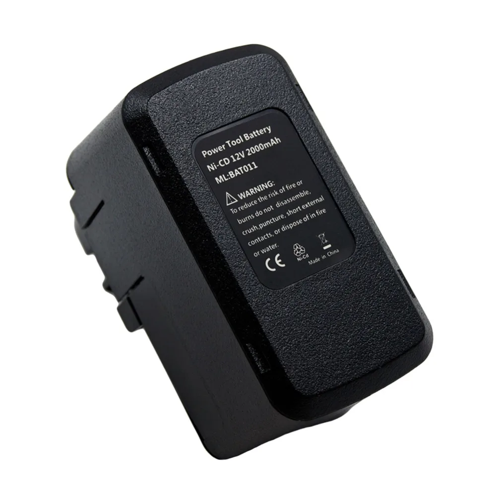 BAT011 BH1214N Power Tools Rechargeable Battery 12V 2000mAh NICD for Bosch GSR 12VPE-2 PSB 12VSP-2 PSR12VES-2 Cordless Drills
BAT011 BH1214N Power Tools Rechargeable Battery 12V 2000mAh NICD for Bosch GSR 12VPE-2 PSB 12VSP-2 PSR12VES-2 Cordless Drills