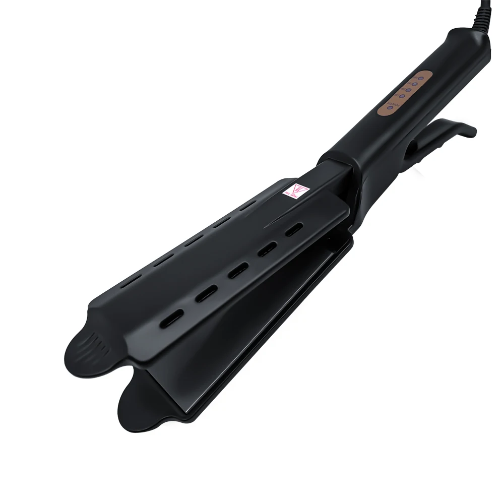 Hair Straightener Four-gear temperature adjustment Ceramic Tourmaline Ionic Flat Iron Hair Straightener For Women Widen panel
Hair Straightener Four-gear temperature adjustment Ceramic Tourmaline Ionic Flat Iron Hair Straightener For Women Widen panel