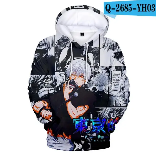 Newest Tokyo Ghoul Hoodies Sweatshirt Herfst Mode Capuchon harajuku Hip Hop Mannen/Vrouwen Sportkleding Truien Tops PlusSize
Newest Tokyo Ghoul Hoodies Sweatshirt Herfst Mode Capuchon harajuku Hip Hop Mannen/Vrouwen Sportkleding Truien Tops PlusSize