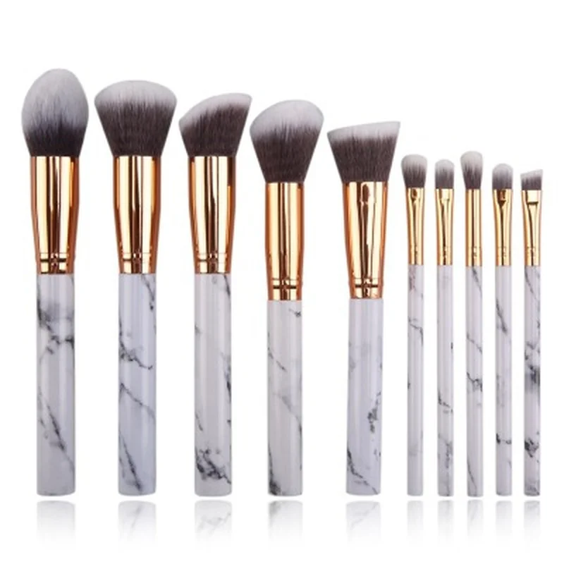 10Pcs Makeup Brushes Tool Set Cosmetic Powder Eye Shadow Foundation Blush Blending Beauty Make Up Brush
10Pcs Makeup Brushes Tool Set Cosmetic Powder Eye Shadow Foundation Blush Blending Beauty Make Up Brush