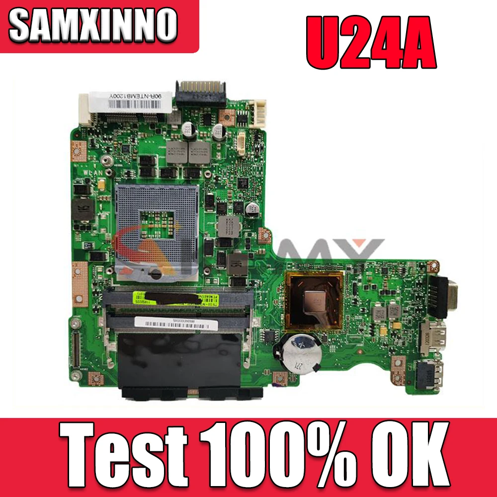 U24E mainboard REV2.0 For ASUS U24 P24E U24E U24A Laptop motherboard HM65 DDR3 MAIN BOARD 100% Tested
U24E mainboard REV2.0 For ASUS U24 P24E U24E U24A Laptop motherboard HM65 DDR3 MAIN BOARD 100% Tested