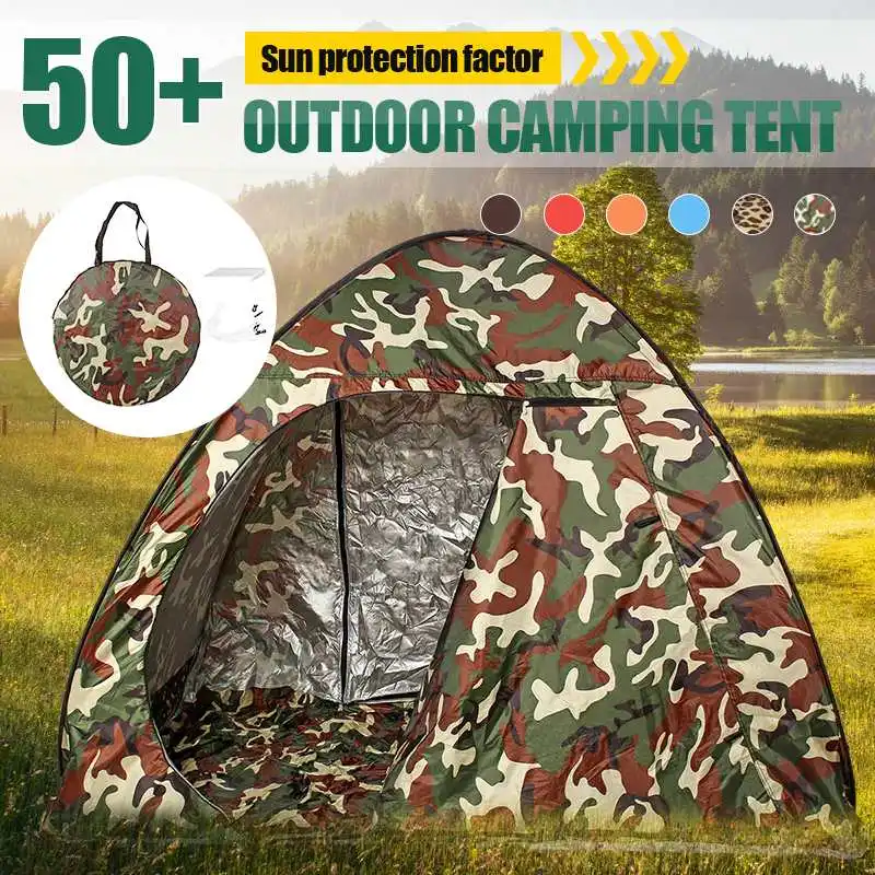 Outdoor Caming Tent Foldable Tent Waterproof Automatic Free-to-build Quick-opening Travel Tent Beach Sun Shelter with 6 Colors
Outdoor Caming Tent Foldable Tent Waterproof Automatic Free-to-build Quick-opening Travel Tent Beach Sun Shelter with 6 Colors