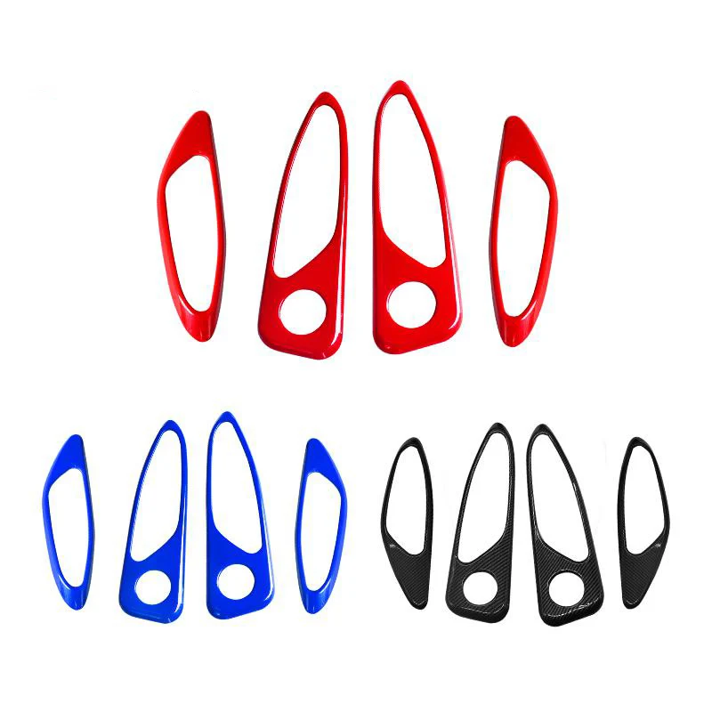 Carbon fiber door inner handle decorative cover For Alfa Romeo giulia Car interior modification
Carbon fiber door inner handle decorative cover For Alfa Romeo giulia Car interior modification