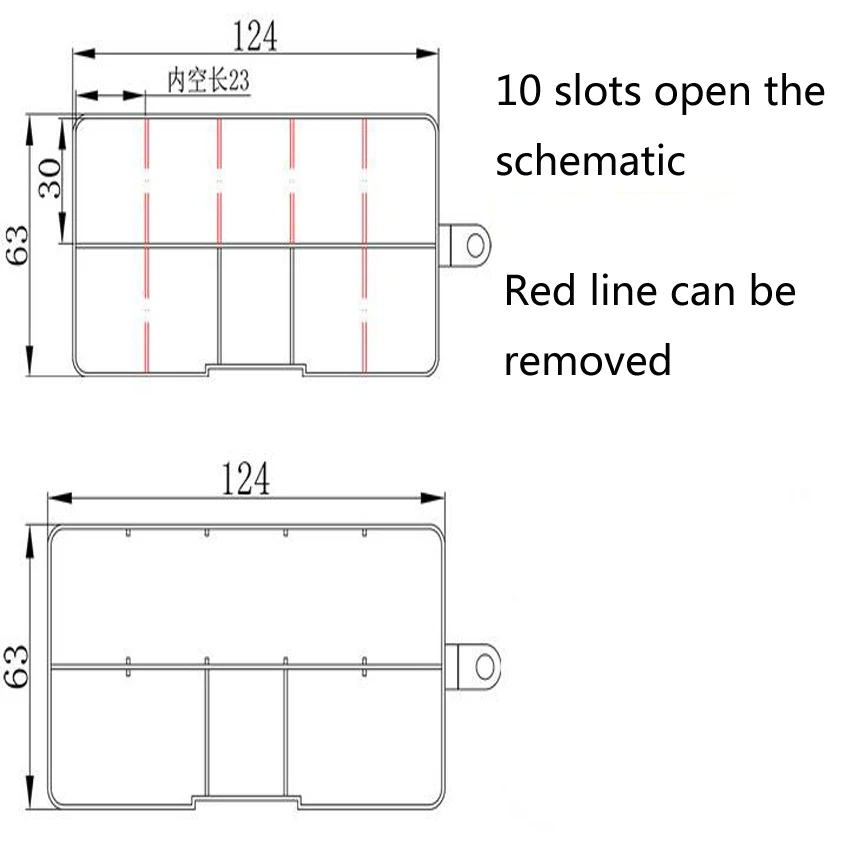 1PC New 10 Slots Cells Portable Jewelry Tool Box Container Ring Electronic Parts Screw Beads Component Storage Box
1PC New 10 Slots Cells Portable Jewelry Tool Box Container Ring Electronic Parts Screw Beads Component Storage Box