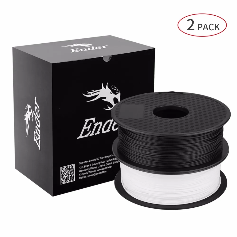 Original 2KG Ender-3 V2 3D Printer PLA Filament 1.75mm Material For Ender Series or CREALITY 3D Printer CR-6 SE Printer
Original 2KG Ender-3 V2 3D Printer PLA Filament 1.75mm Material For Ender Series or CREALITY 3D Printer CR-6 SE Printer