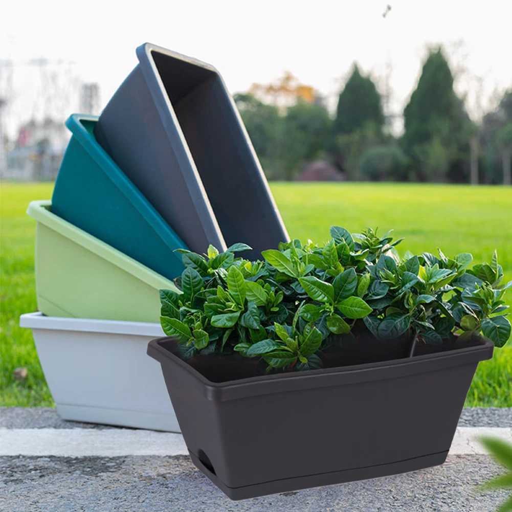 Flower Box Planter Reusable Washable Rectangular Planting Groove Plant Pot Planting Pot For Vegetables Flowers Garden Accessory
Flower Box Planter Reusable Washable Rectangular Planting Groove Plant Pot Planting Pot For Vegetables Flowers Garden Accessory