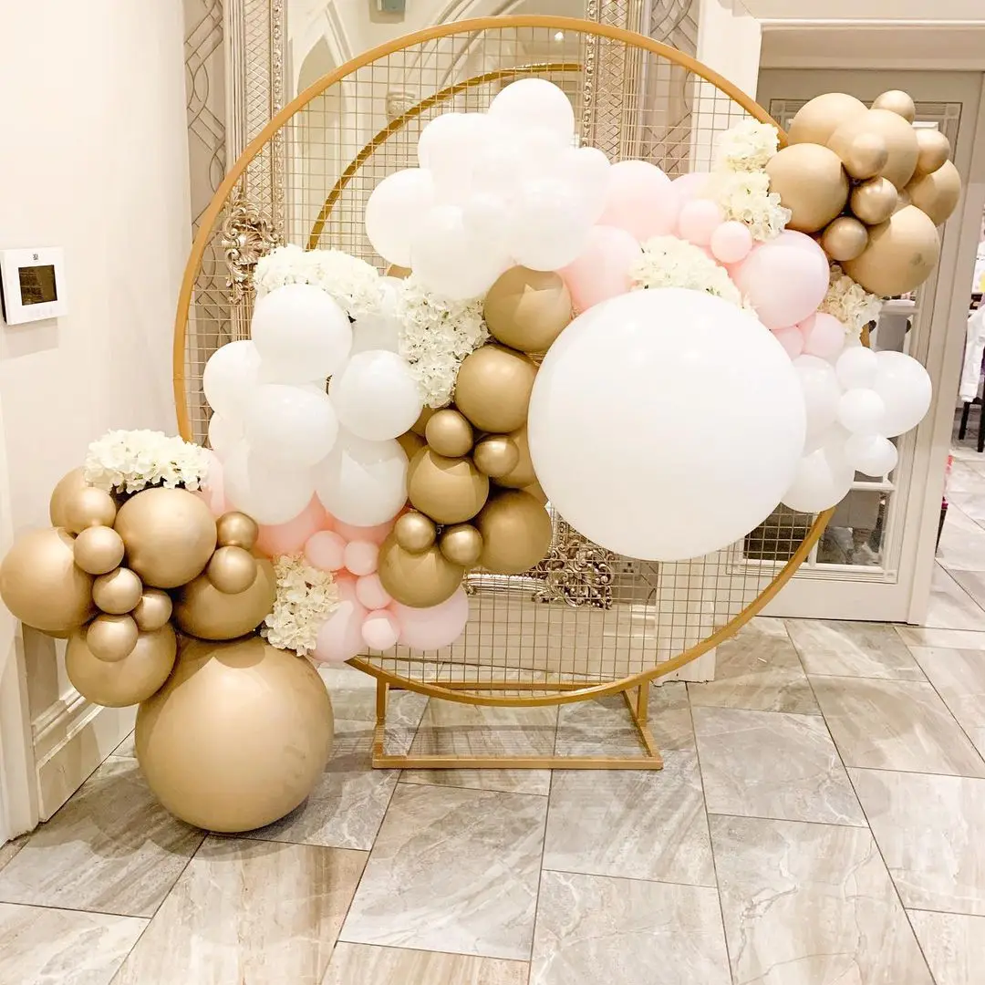 67PCS Balloons Arch Ring Stand For Baby Shower Wedding Decoration Metallic Glden Round Hoop Holder Birthday Party Balon
67PCS Balloons Arch Ring Stand For Baby Shower Wedding Decoration Metallic Glden Round Hoop Holder Birthday Party Balon