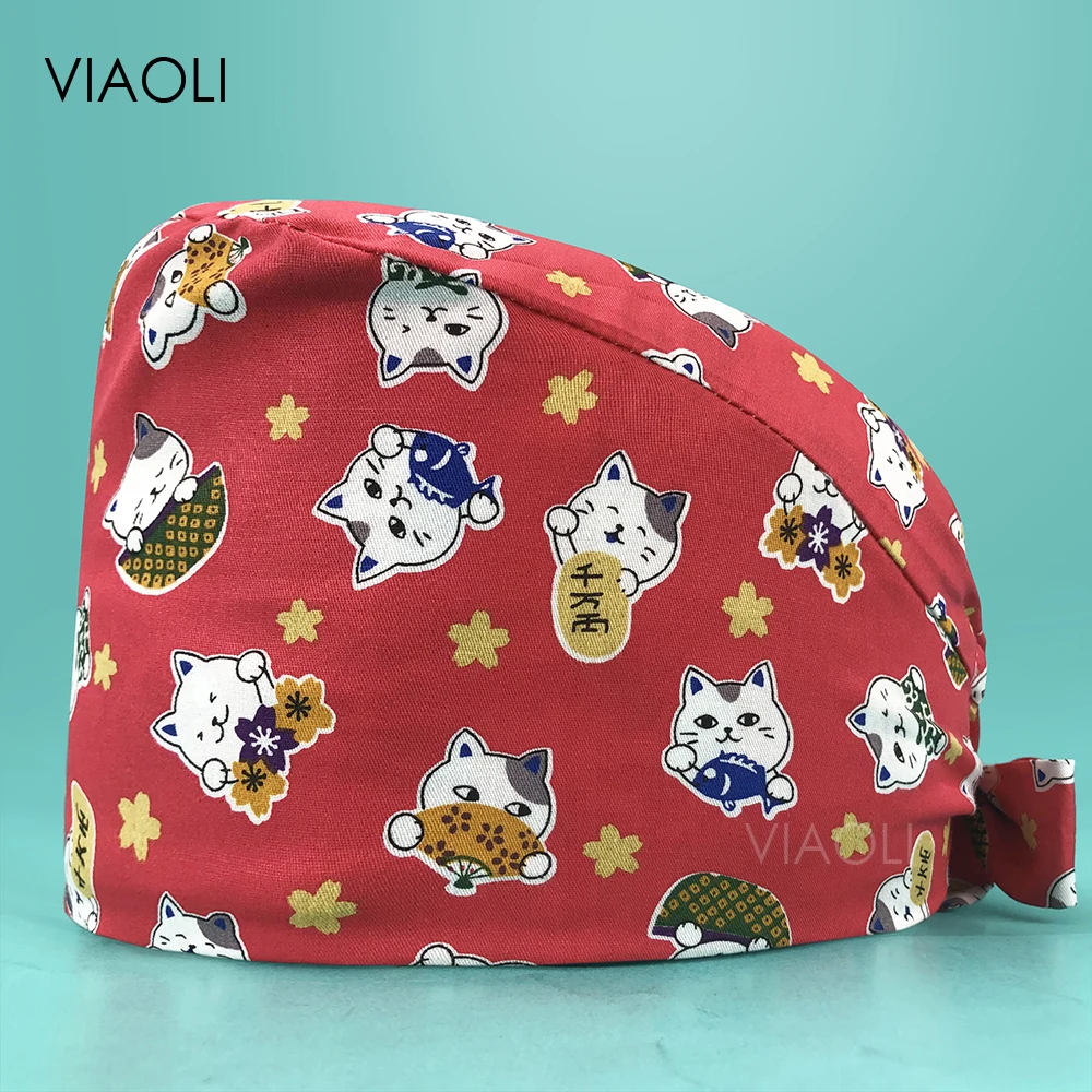 New Surgery Hat Cotton Printed Surgical Unisex Wholesale Nurse Cap High Quality Elastic Beauty Hats Nurse Cap Fashion Doctor Hat 
New Surgery Hat Cotton Printed Surgical Unisex Wholesale Nurse Cap High Quality Elastic Beauty Hats Nurse Cap Fashion Doctor Hat