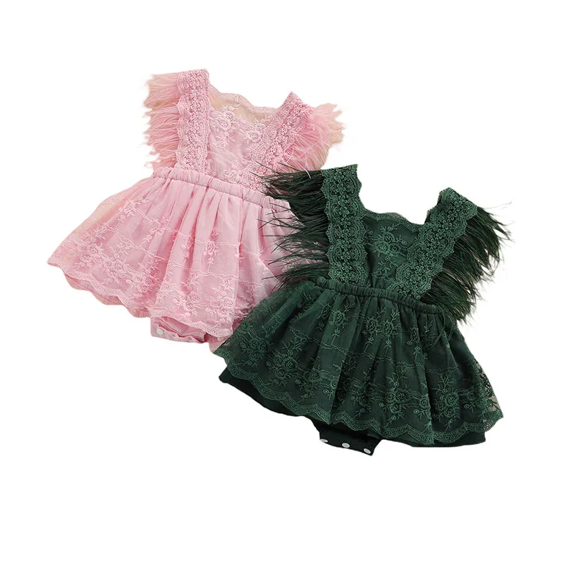 Toddler Baby Girls Clothes Sleeveless Romper Summer Floral Lace Solid Color Tassel Bodysuit Tutu Dress Children's Clothing Set
Toddler Baby Girls Clothes Sleeveless Romper Summer Floral Lace Solid Color Tassel Bodysuit Tutu Dress Children's Clothing Set