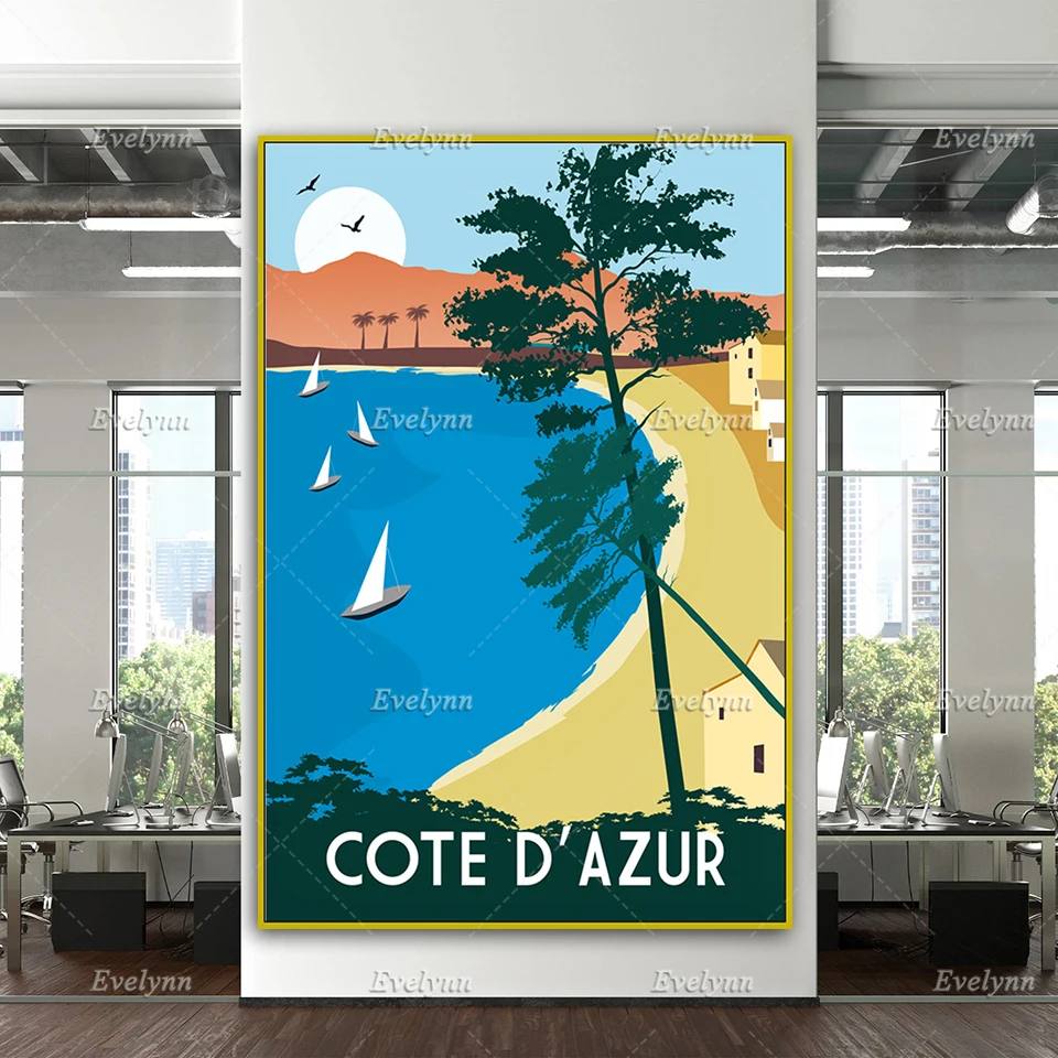 Cote D'Azur Travel Poster, Cote D'Azur Travel Print, Cannes Travel Print, Cannes Poster, Home Decor Canvas Wall Art Prints Gift
Cote D'Azur Travel Poster, Cote D'Azur Travel Print, Cannes Travel Print, Cannes Poster, Home Decor Canvas Wall Art Prints Gift