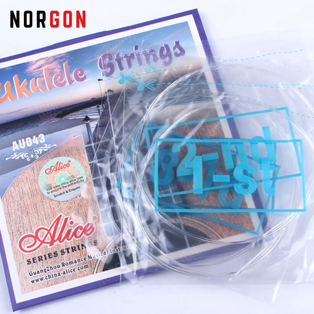 Alice Ukulele Strings Crystal Nylon Performance Level Top Grade High-quality 022-032-040-028 inch AU043
Alice Ukulele Strings Crystal Nylon Performance Level Top Grade High-quality 022-032-040-028 inch AU043