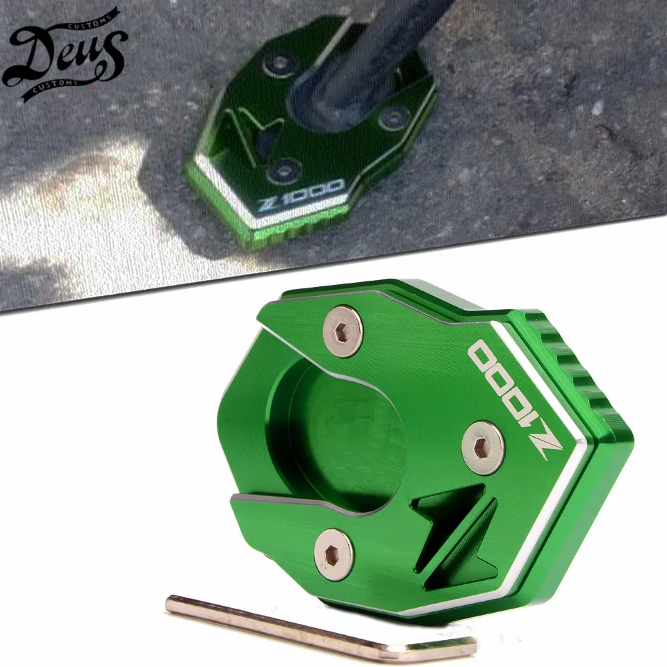 High Quality CNC Aluminum Side Stand Enlarge Extension For Kawasaki Z1000 2010 2011 2012 2013 2014 2015 2016 2017 Z1000SX
High Quality CNC Aluminum Side Stand Enlarge Extension For Kawasaki Z1000 2010 2011 2012 2013 2014 2015 2016 2017 Z1000SX