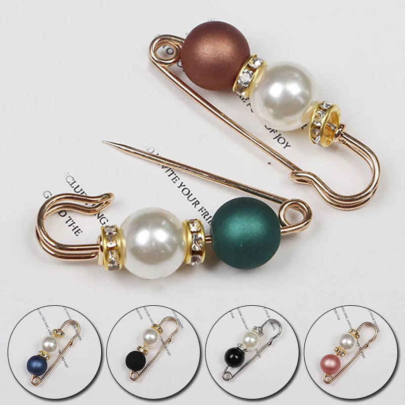 Women's creative two small pearl pins fixed clothes cardigan waist circumference small accessories anti-glare buckle brooch 
Women's creative two small pearl pins fixed clothes cardigan waist circumference small accessories anti-glare buckle brooch