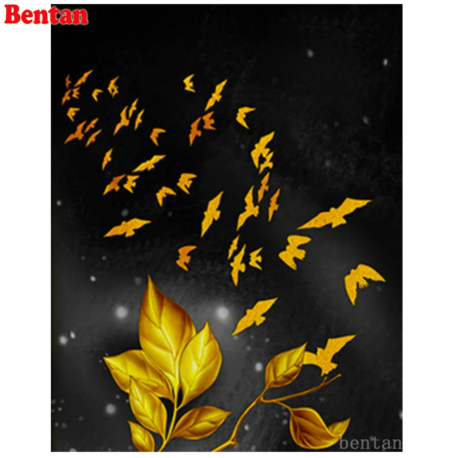 DIY 5D Diamond Painting Abstract golden birds leaves Embroidery Decoration Full Square Round drill Rhinestone Mosaic decor 2020
DIY 5D Diamond Painting Abstract golden birds leaves Embroidery Decoration Full Square Round drill Rhinestone Mosaic decor 2020
