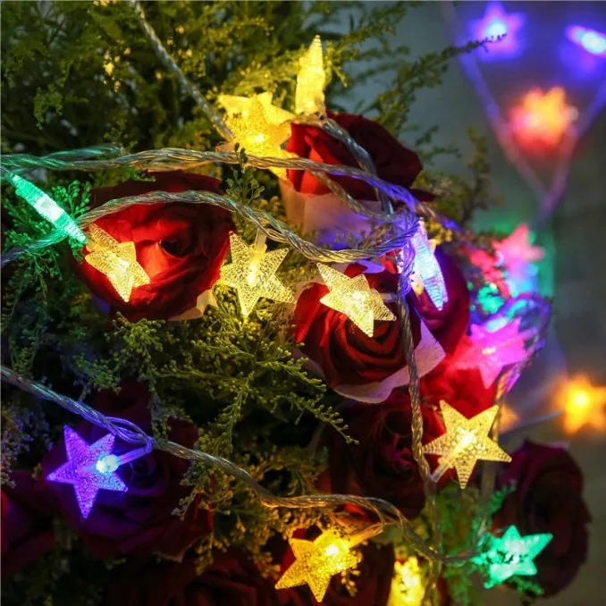 Christmas 1.5m 3m Led Star String Star Shape Holiday Garden Party Wedding Decoration Party Lights, Fairy Lights Battery
Christmas 1.5m 3m Led Star String Star Shape Holiday Garden Party Wedding Decoration Party Lights, Fairy Lights Battery