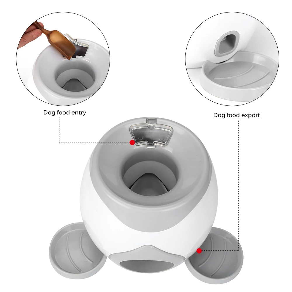 Food Reward Machine Dogs With Tennis Training Ball Interactive Treat Pet Cat Ball Play Toy Game IQ Train Machine
Food Reward Machine Dogs With Tennis Training Ball Interactive Treat Pet Cat Ball Play Toy Game IQ Train Machine