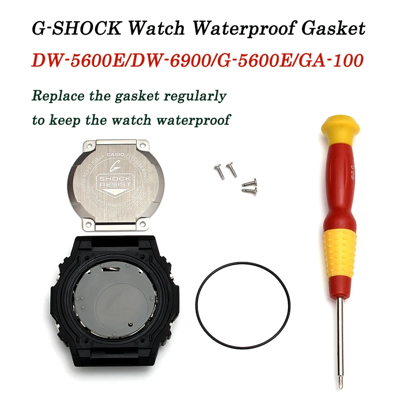 Original Watch Waterproof Sealing Gasket for Casio G-SHOCK / PRO TREK / BABY-G Watch Accessories Washer
Original Watch Waterproof Sealing Gasket for Casio G-SHOCK / PRO TREK / BABY-G Watch Accessories Washer