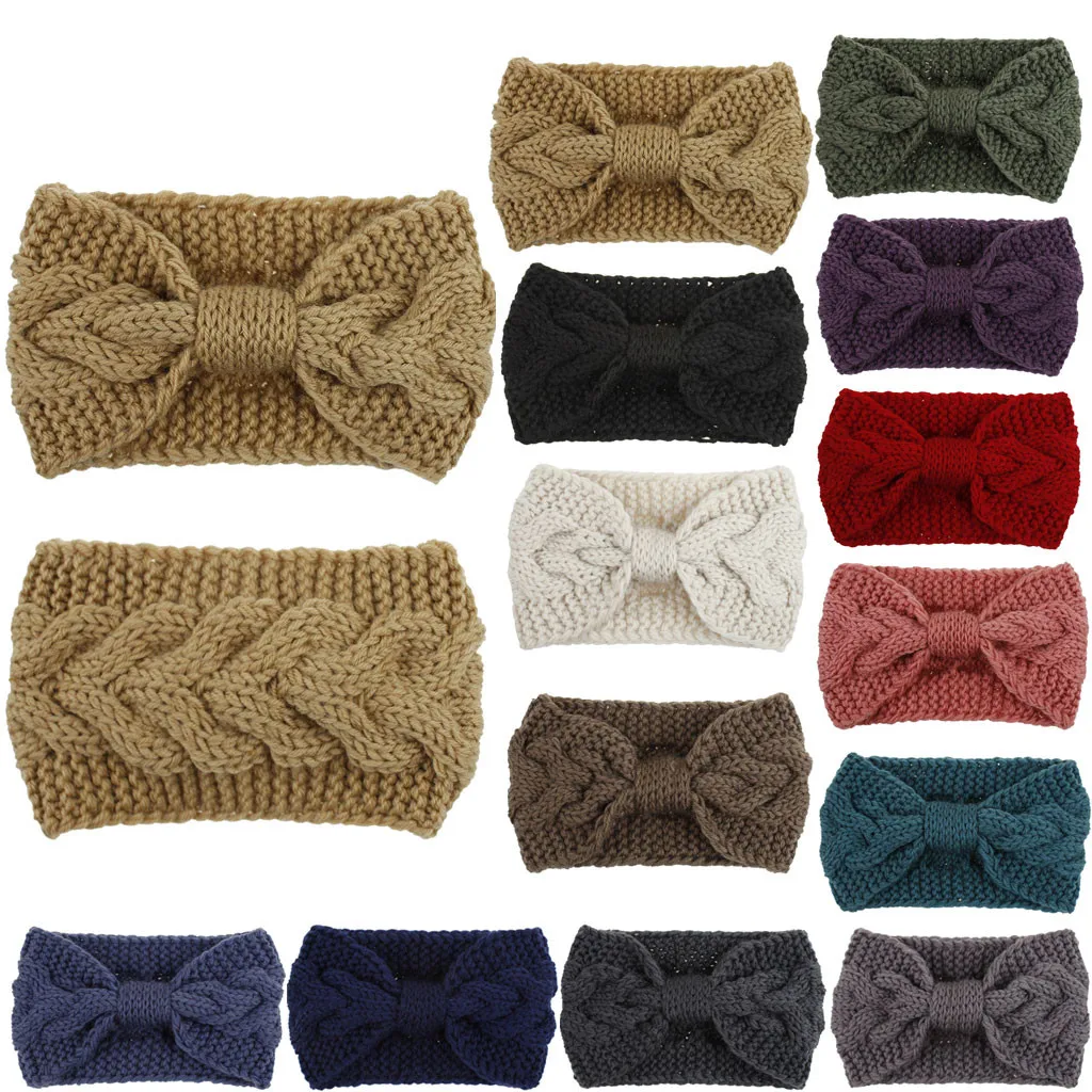 Winter Ear Warmer Headband Women Fashion Elastic Wool Bow Knitted Headband Head Wrap Hairband Girls Hair Band Accessories
Winter Ear Warmer Headband Women Fashion Elastic Wool Bow Knitted Headband Head Wrap Hairband Girls Hair Band Accessories