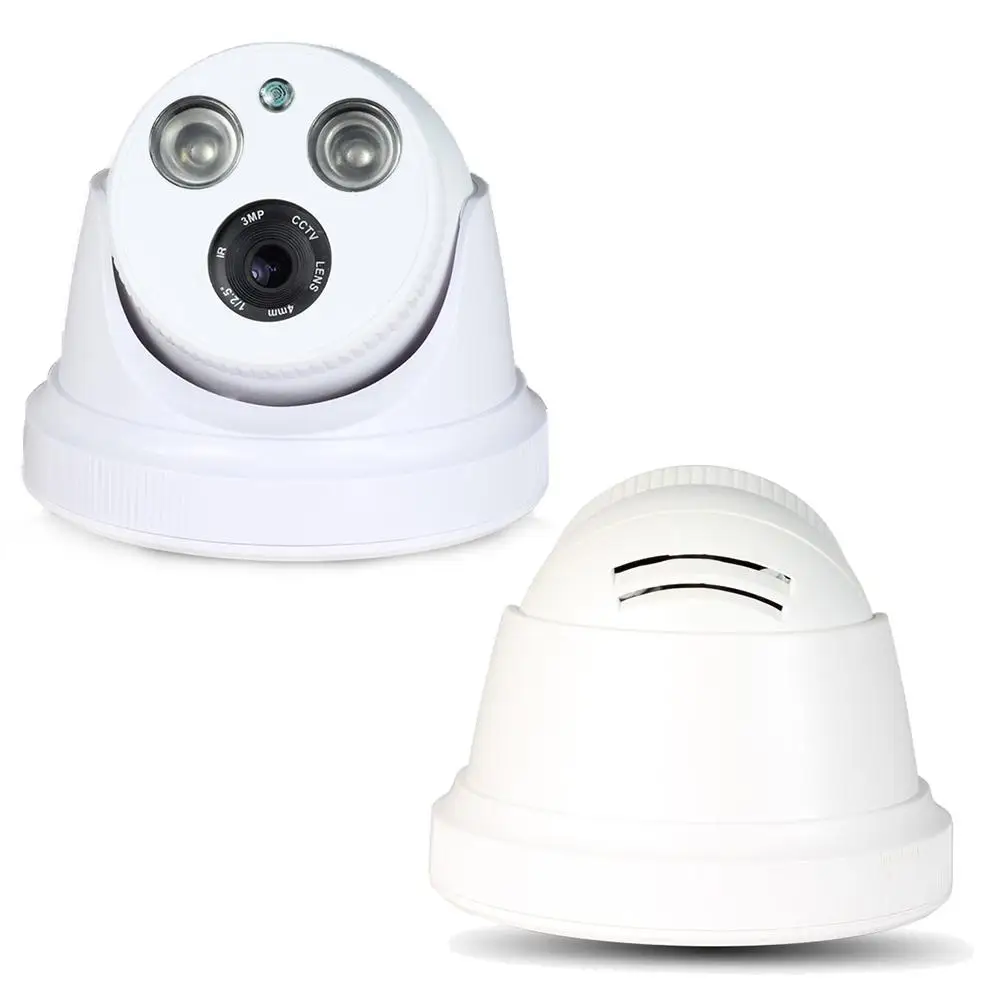 HD 1.0MP 720P AHD Surveillance IR Infrared Indoor Security Hemisphere Camera
HD 1.0MP 720P AHD Surveillance IR Infrared Indoor Security Hemisphere Camera