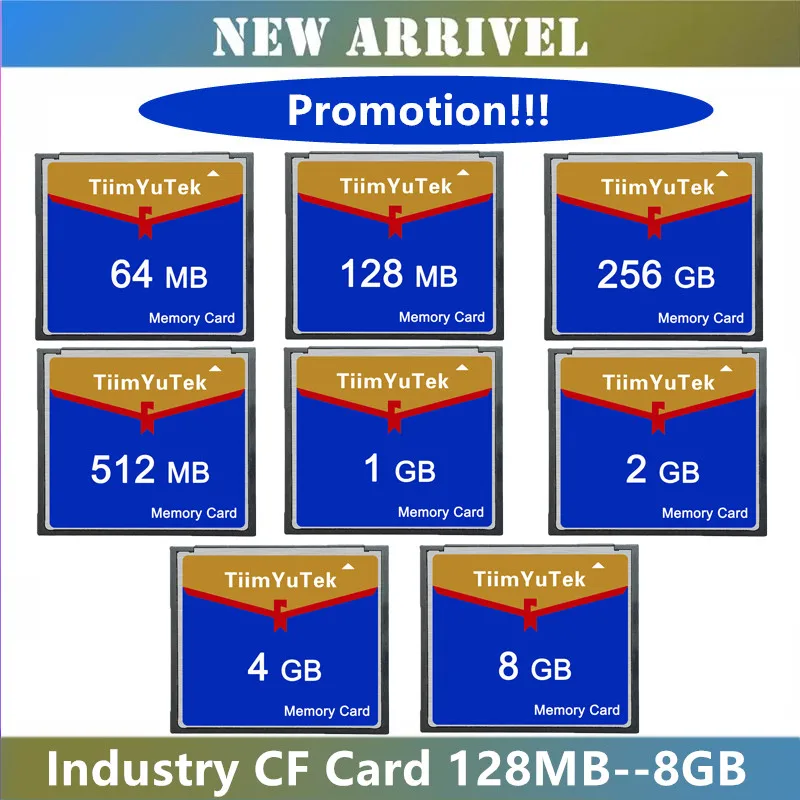 

High Speed CF card 8GB 4GB 2GB 1GB 512MB 256MB 128MB 64MB Industry Memory Card CompactFlash Card For CNC IPC Numerical Control