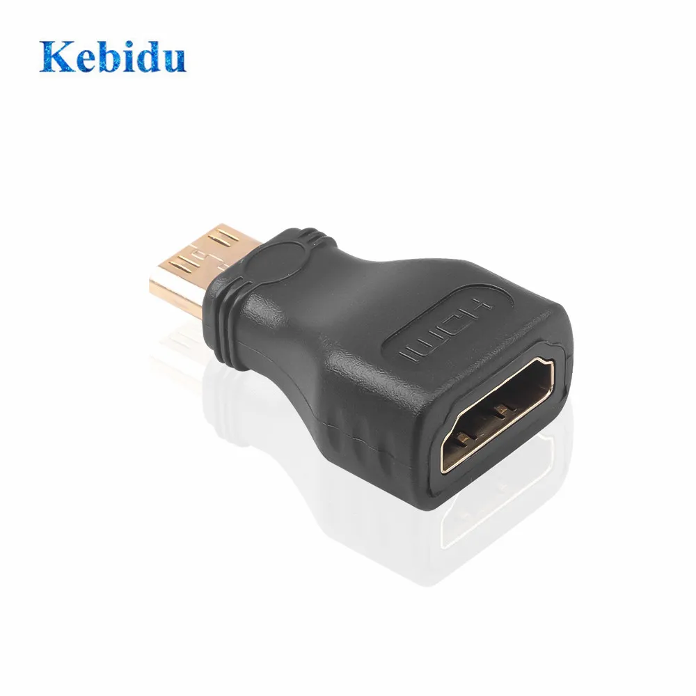 KEBIDU HDMI-совместим с Mini Micro HD золотое покрытие преобразователь для ТВ-адаптера Xbox 360
