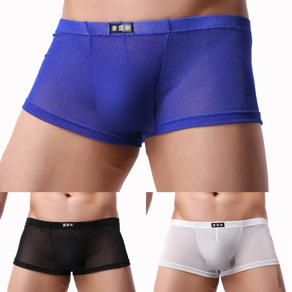 Mens Sexy Breathable Boxer Briefs Low Rise See Through U Pouch Underpants Men's Sexy Breathable Boxer Briefs Low Rise See Throug
Mens Sexy Breathable Boxer Briefs Low Rise See Through U Pouch Underpants Men's Sexy Breathable Boxer Briefs Low Rise See Throug