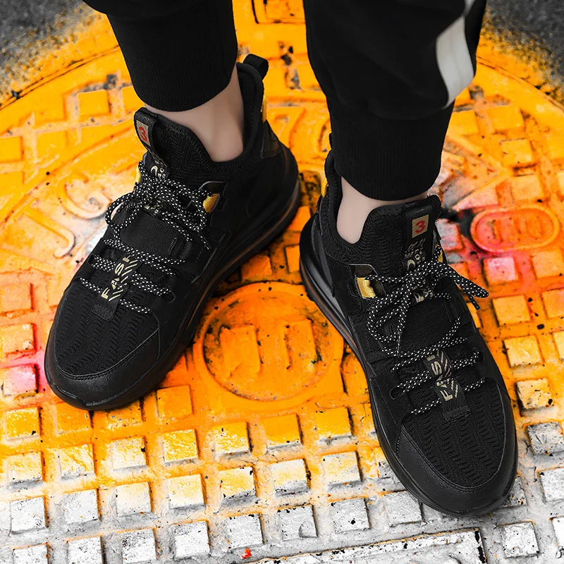 New Spring Autumn High Top Elasticity Men Chunky Sneakers Fashion Breathable Man Running Shoes Plus Size 39~45
New Spring Autumn High Top Elasticity Men Chunky Sneakers Fashion Breathable Man Running Shoes Plus Size 39~45