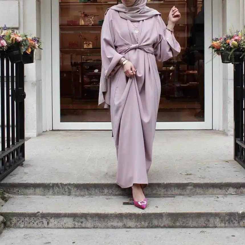 fake two pieces Musulmane Turkish Dubai fashion Muslim kaftan length Worship abaya
fake two pieces Musulmane Turkish Dubai fashion Muslim kaftan length Worship abaya