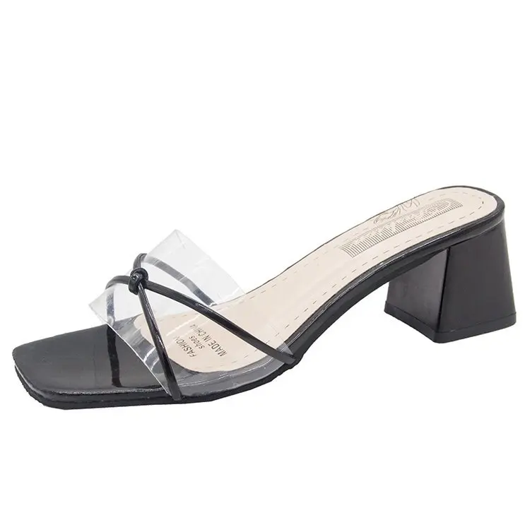 2020 Clear Heels Slippers Women Sandals Summer Shoes Woman Transparent High Pumps Wedding Jelly Buty Damskie Sexy Square Heels 
2020 Clear Heels Slippers Women Sandals Summer Shoes Woman Transparent High Pumps Wedding Jelly Buty Damskie Sexy Square Heels