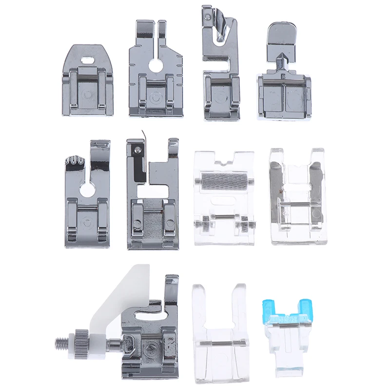 11 Pcs Domestic Sewing Machine Foot Feet Snap On For Brother Singer Set Sewing Tools Accessory Household Embroidery Machine Foot
11 Pcs Domestic Sewing Machine Foot Feet Snap On For Brother Singer Set Sewing Tools Accessory Household Embroidery Machine Foot