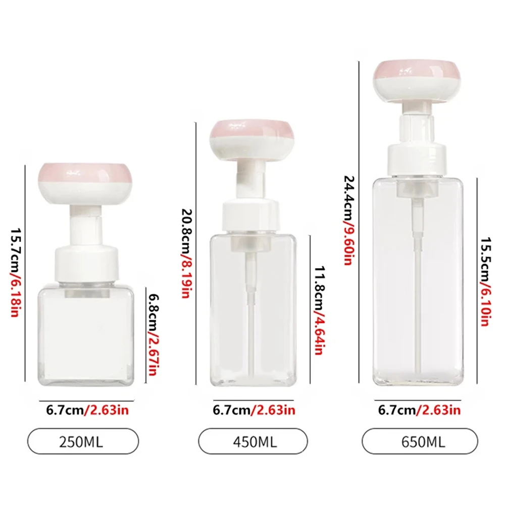 250ml Soap Bottle Foaming Lotion Refillable Bottle Portable Soap Dispenser Liquid Soap Shampoo Pump Bottles Bathroom Accessories
250ml Soap Bottle Foaming Lotion Refillable Bottle Portable Soap Dispenser Liquid Soap Shampoo Pump Bottles Bathroom Accessories