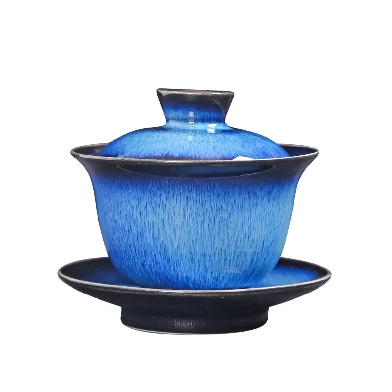 Multiple Styles Kiln Change Gaiwan Ceramic Cup with Lid Cover Saucer Kit Hand Painting Tureen Tea Set Tea Bowl Teacup Teaset Tea
Multiple Styles Kiln Change Gaiwan Ceramic Cup with Lid Cover Saucer Kit Hand Painting Tureen Tea Set Tea Bowl Teacup Teaset Tea