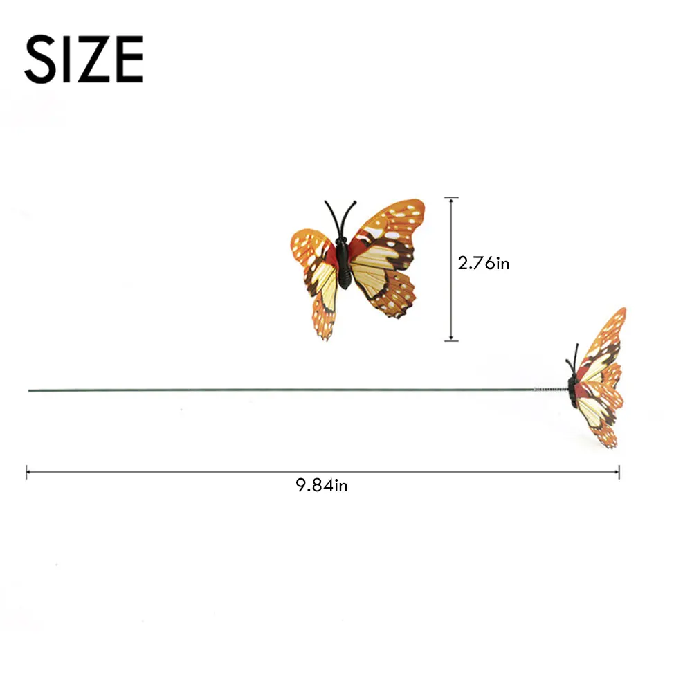 10pcs Butterflies Garden Yard Planter Colorful Whimsical Butterfly Stakes Decoracion Outdoor Decor Flower Pots Decoration
10pcs Butterflies Garden Yard Planter Colorful Whimsical Butterfly Stakes Decoracion Outdoor Decor Flower Pots Decoration