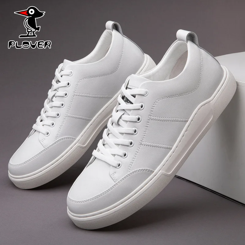 Fashion Trend Leather Shoes Men's Casual White Shoes Breathable Non-slip Wear-resistant Shoes Zapatillas De Deporte Mens Shoes
Fashion Trend Leather Shoes Men's Casual White Shoes Breathable Non-slip Wear-resistant Shoes Zapatillas De Deporte Mens Shoes