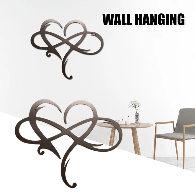 Infinity Heart Metal Wall Decor Wall Art Love Wall Sign for Home Wedding Decor Family Gift for Couples L23
Infinity Heart Metal Wall Decor Wall Art Love Wall Sign for Home Wedding Decor Family Gift for Couples L23
