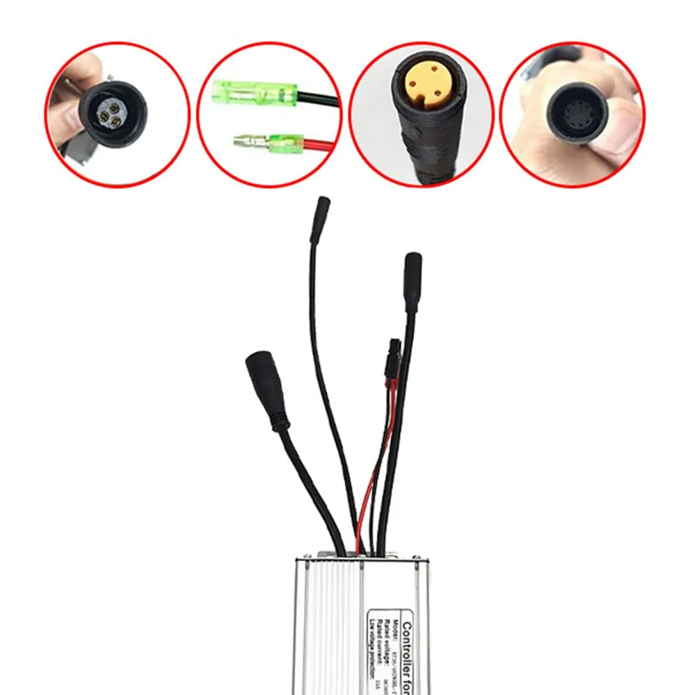 36/48V KT30A E-bike Square Wave Waterproof Controller With Lightline For 1000W Brushless Moto 12mos 3pin Waterproof Plug 1
36/48V KT30A E-bike Square Wave Waterproof Controller With Lightline For 1000W Brushless Moto 12mos 3pin Waterproof Plug 1