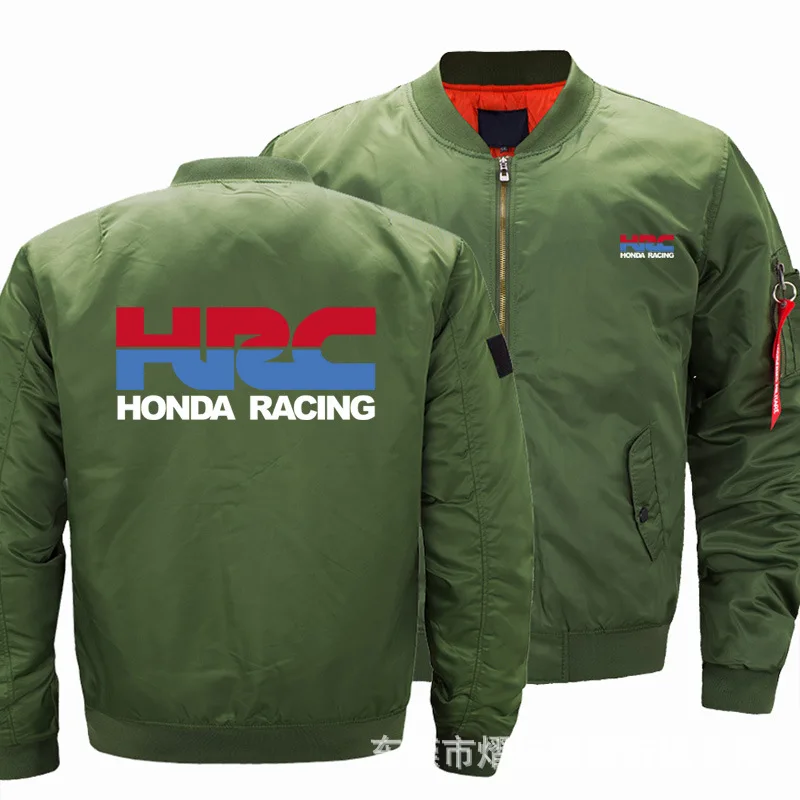 2021 New Mens Red Warm HRC Slim Fit Fly Pilot jacket Car Logo Print Sweatshirt Hip Hop Male Coat jacket Size S-4XL
2021 New Mens Red Warm HRC Slim Fit Fly Pilot jacket Car Logo Print Sweatshirt Hip Hop Male Coat jacket Size S-4XL