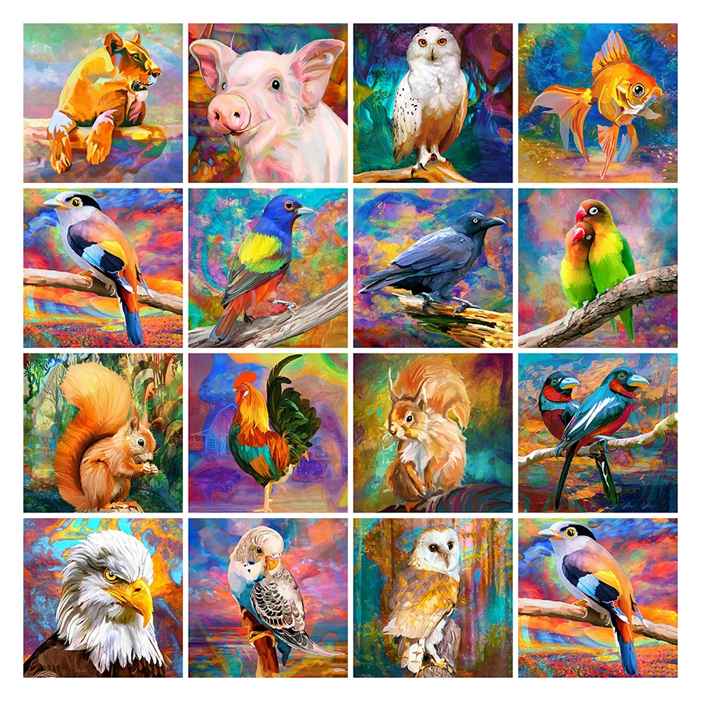 5D Diamond Painting Bird DIY Mosaic Animal Full Square Drill Diamond Embroidery Eagle Home Decor Craft Kit
5D Diamond Painting Bird DIY Mosaic Animal Full Square Drill Diamond Embroidery Eagle Home Decor Craft Kit