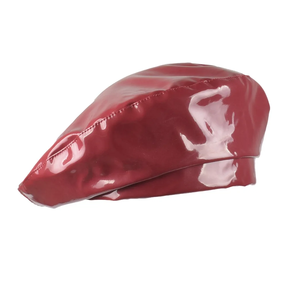 Women Girl Beret Artist PU Leather Winter Beanie Hat Cap Vintage Beret Hats Solid Color Elegant Lady Winter Caps 
Women Girl Beret Artist PU Leather Winter Beanie Hat Cap Vintage Beret Hats Solid Color Elegant Lady Winter Caps